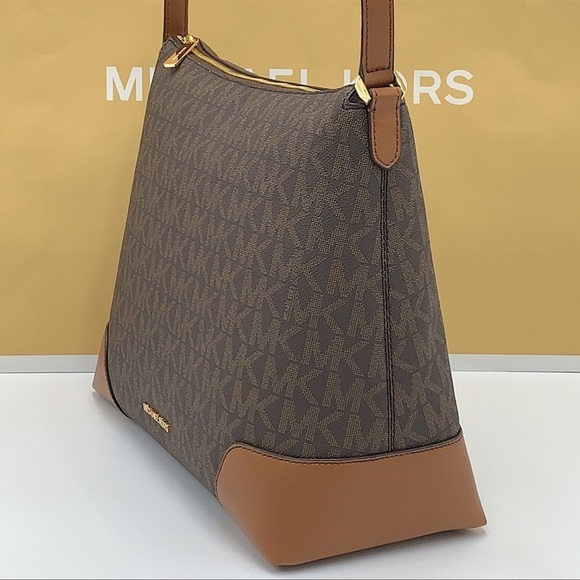 Michael Kors Bags Michael Kors Crosby Large Shoulder Bag Brown